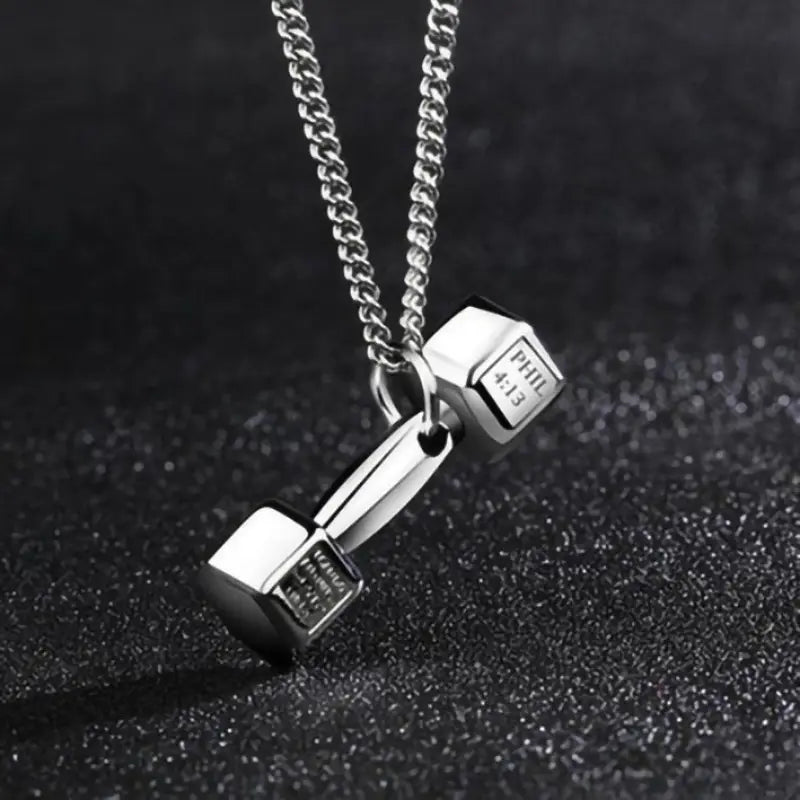 Gym fitness Dumbbell pendant